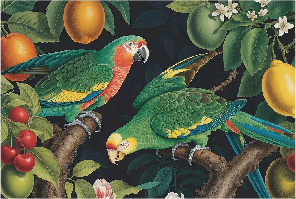 Fotótapéta Flizelin Dekoratív Hálószoba Trópusi kaland 104x70