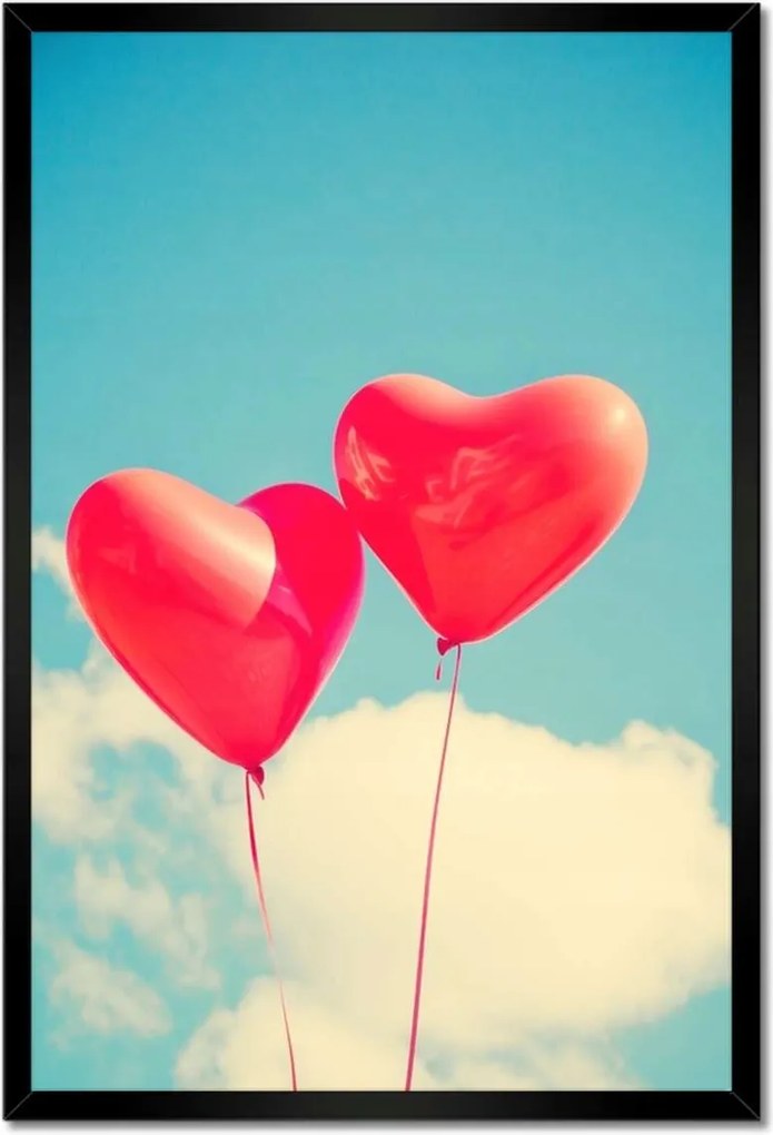 Poszterek keretben 40x60 Nőnap Ajándék Love