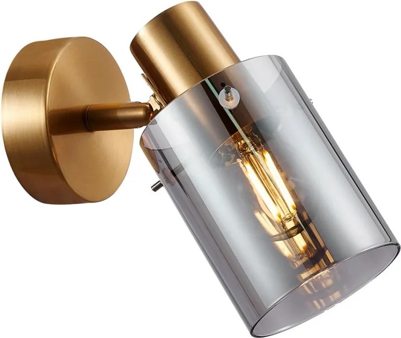 Italux Sardo SPL-5581-1-BRO-SG Spotlámpa 1x40W/E14 IP20