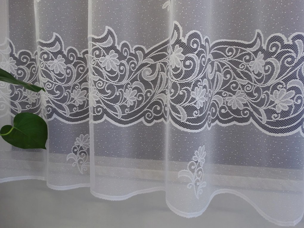 Mg Függöny 32894 Fehér 350x160cm készre varrt Bt lengyel M