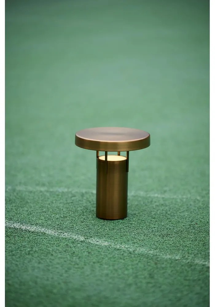 Bronzszínű LED dimmelhető asztali lámpa (magasság 20 cm) BringMe – Hübsch