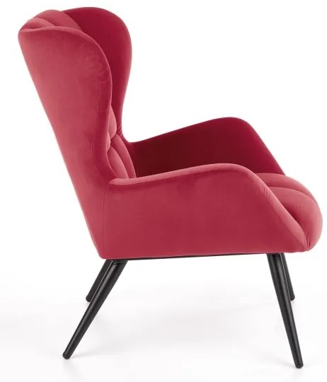 Fotel CHATEU sötétvörös