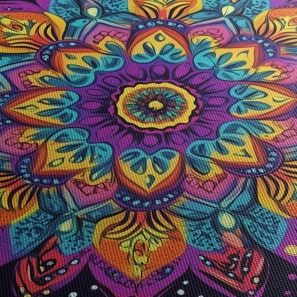 Kép - Kaleidoszkópos mandala (150x105 cm)
