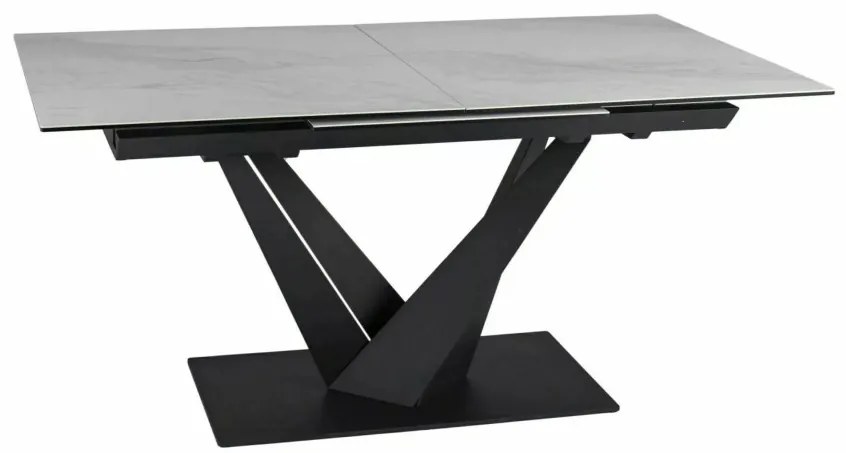 Sorento bővíthető kerámia étkezőasztal fehér 160-220 cm