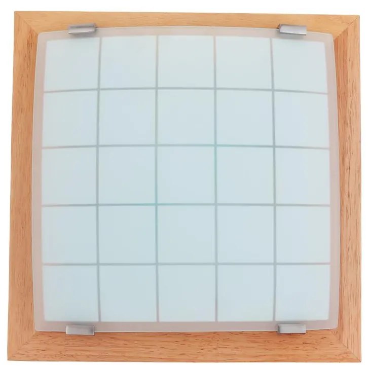 Fali mennyezeti lámpa GEOMETRICA 1xE27/60W/230V 30x30 cm