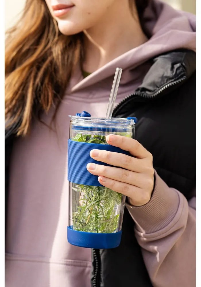 Kék termobögre 600 ml Fuori – Vialli Design
