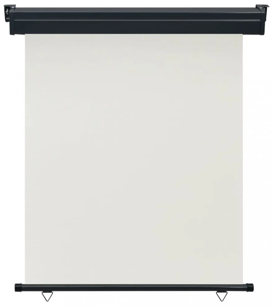 krémszínű oldalsó terasznapellenző 145 x 250 cm