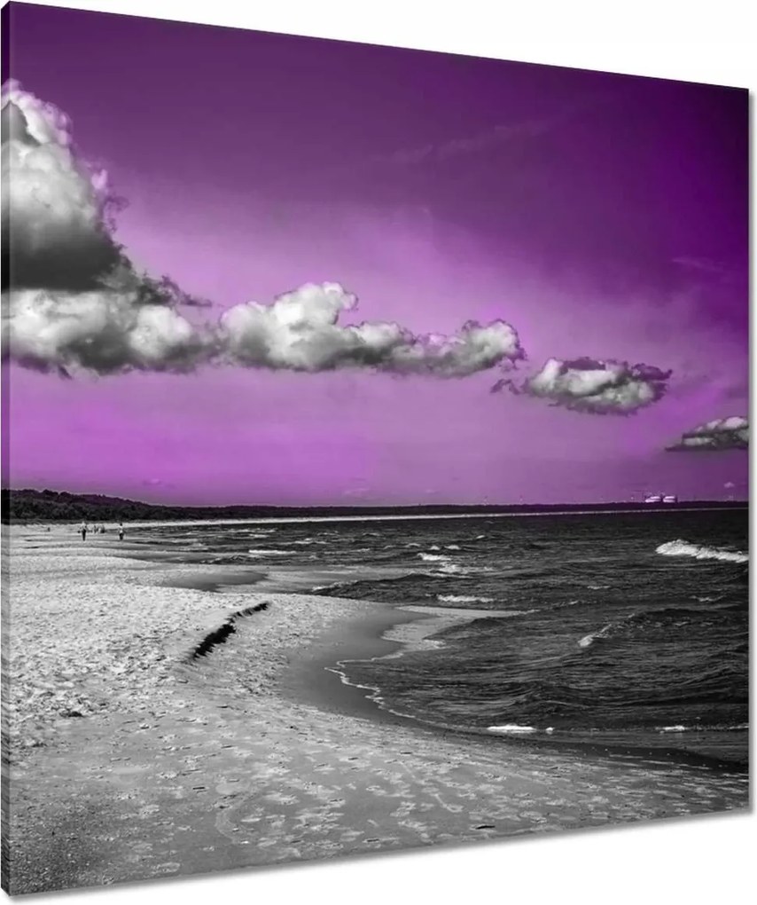 Vászonkép 80x80 Lengyel tengerpart