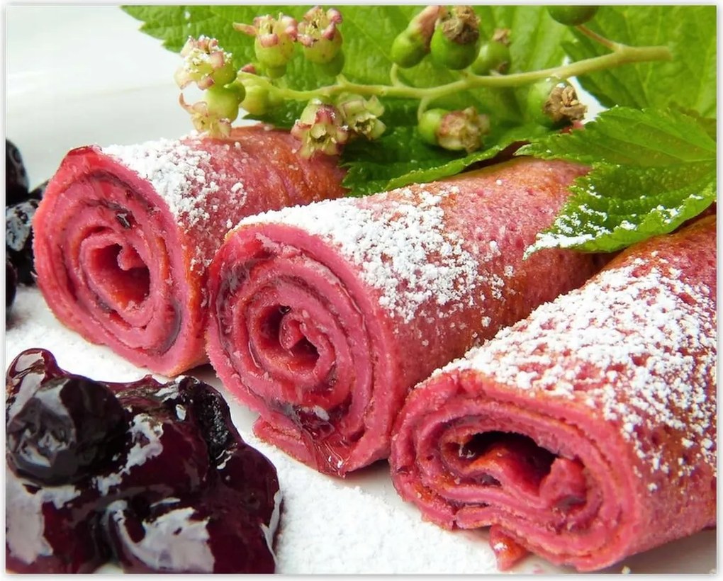 Poszterek 50x40 Málnás finomságok Gyümölcsök