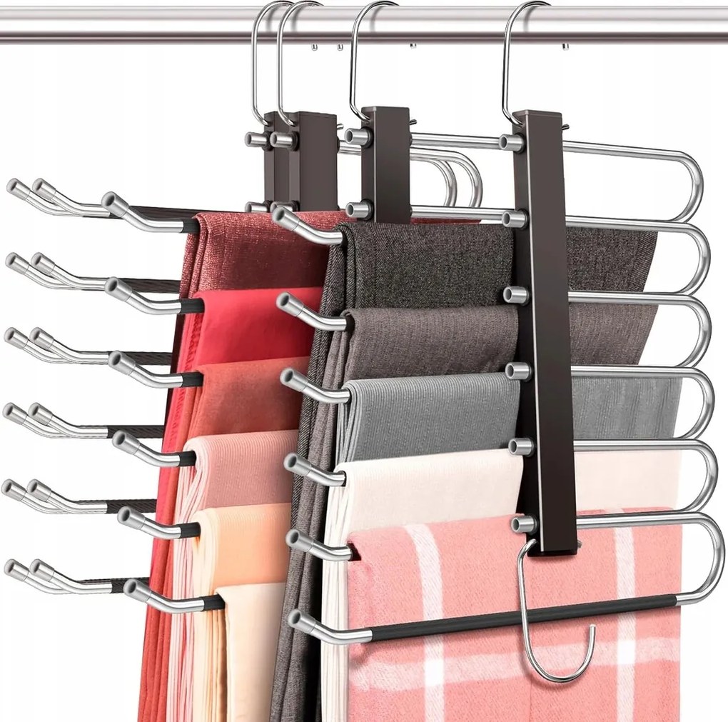 Teleszkópos Kihúzható Tömör Nadrágtartó Sál 1 Db 6in1