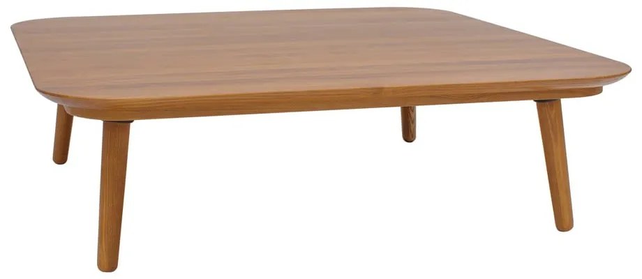 Contrast Tetra kőrisfa dohányzóasztal, 110 x 110cm - Ragaba