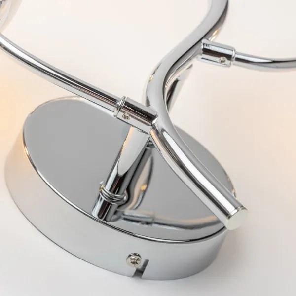 Brilagi - LED Fali lámpa MISTEL 3xG9/3W/230V fényezett króm/füstös