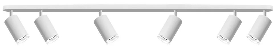 LED RGBW fényerőszabályozható fürdőszobai spotlámpa TURYN 6×GU10/6,5W/230V IP44 fehér