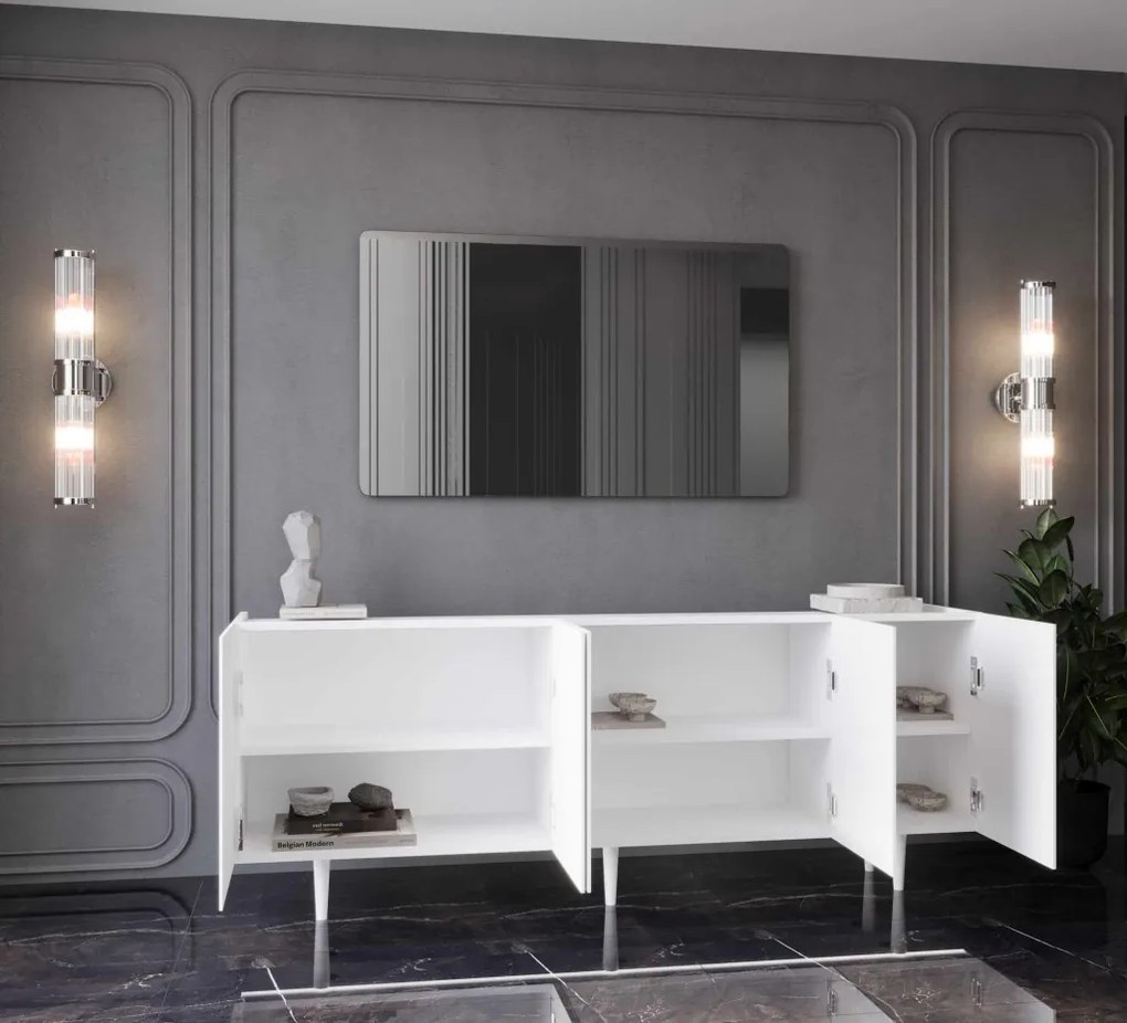 Capella komód, fehér, 200 cm