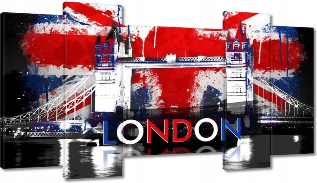 Festmények 120x65 London City London Anglia