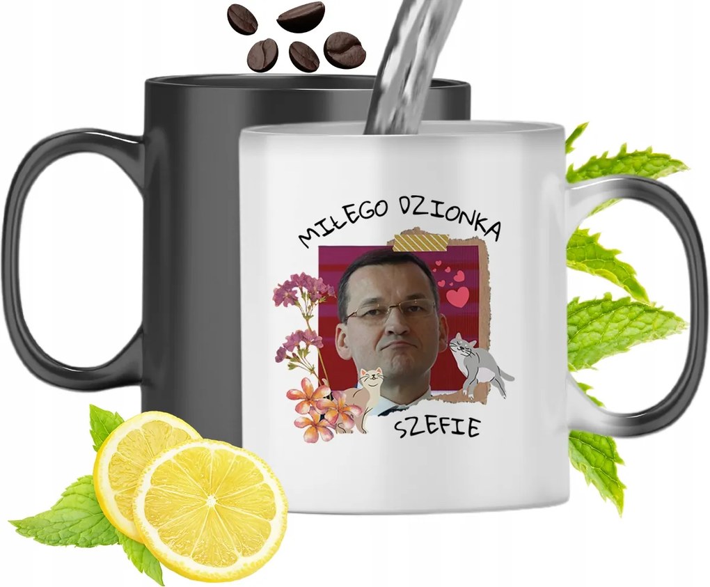 Mágikus Színváltós Bögre fényképes nyomtatással