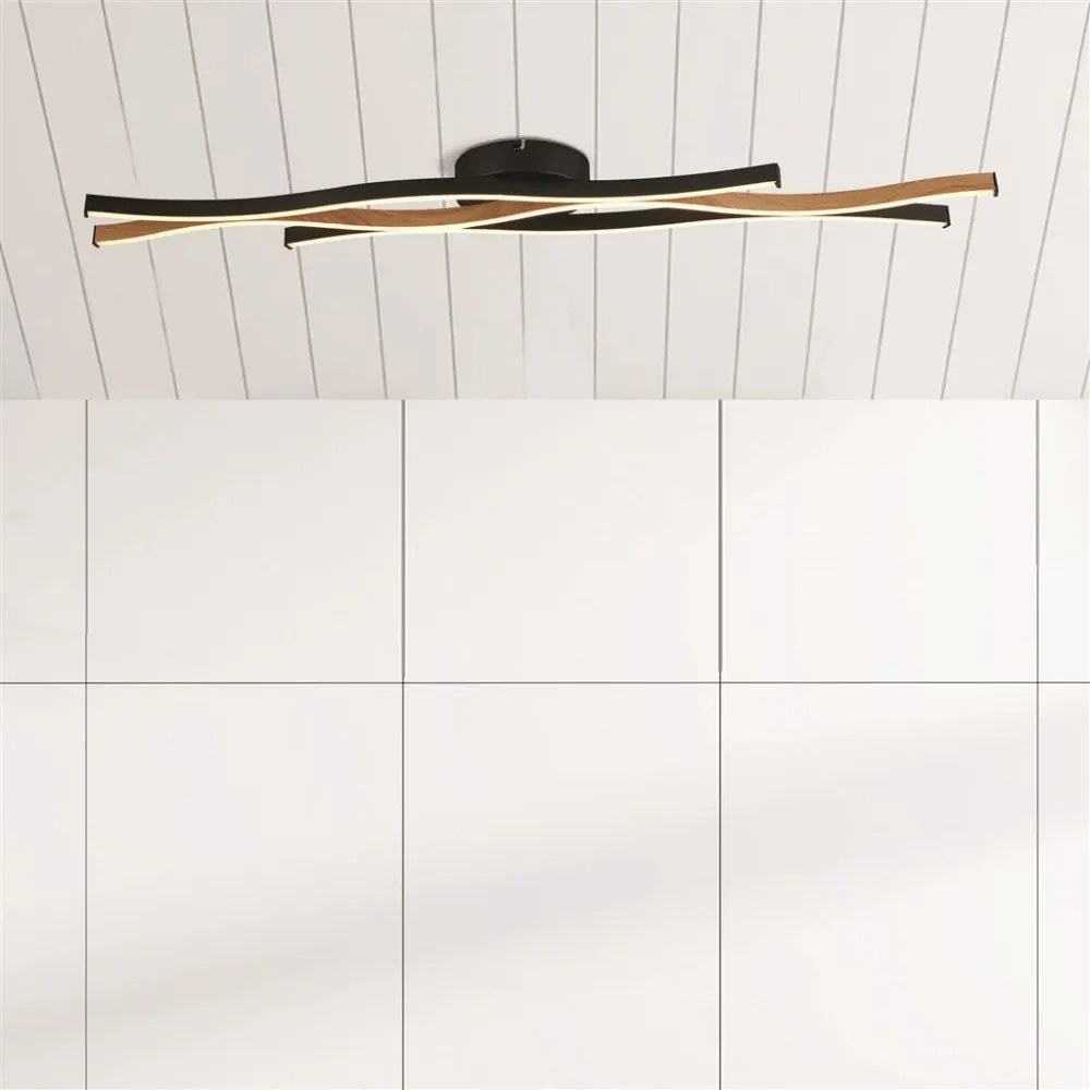 Mennyezeti Lámpa Fekete BLOOM SEARCHLIGHT 32103-1BK