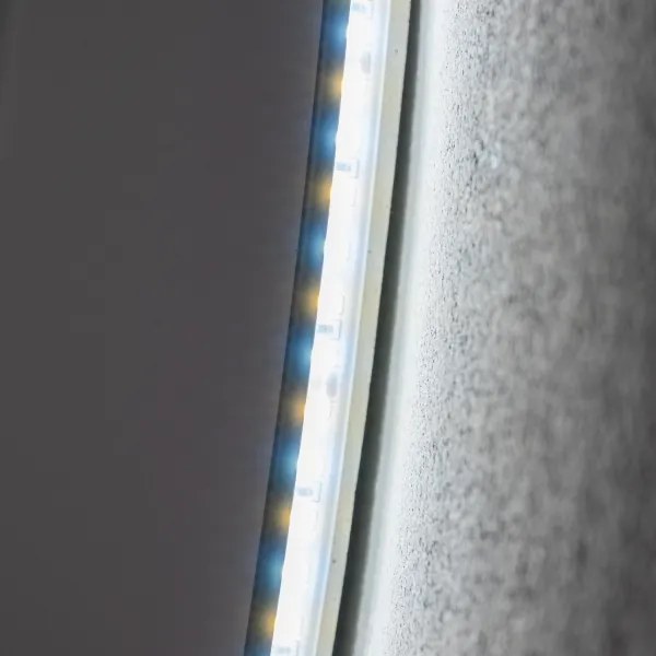 BRILAGI - LED fürdőszobai tükör ARCO LED/18W/230V 60x50 cm IP44 dimmelhető + CCT