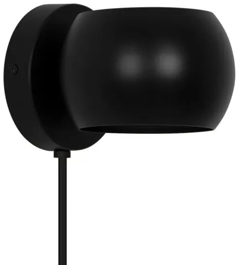 Nordlux - Állítható fali spotlámpa BELIR 1xG9/5W/230V fekete