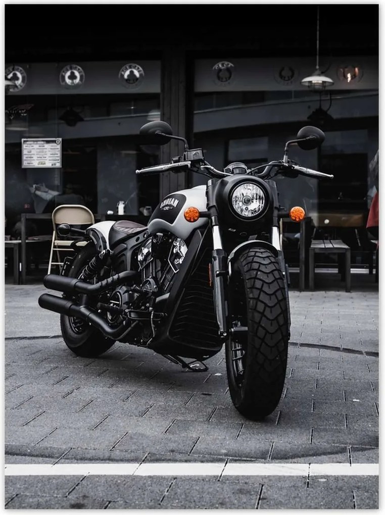 Poszterek 100x135 Indián motorkerékpár Klasszikus