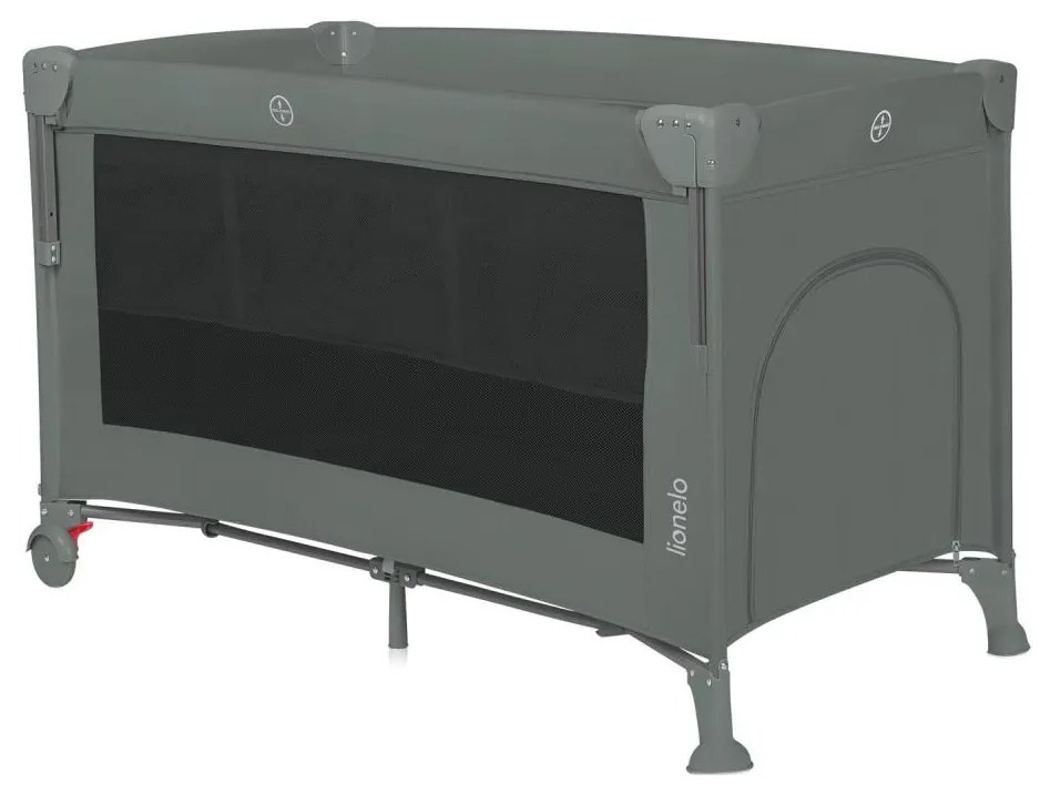 Lionelo - ELLEN 3 az 1-ben utazóágy, zsályazöld