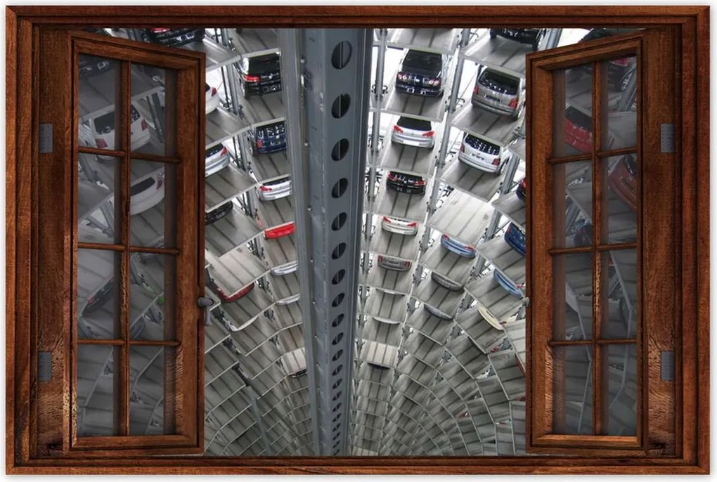 Poszterek 90x60 Emeletes garázs