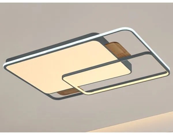 LED fényerőszabályozható mennyezeti lámpa LED/280W/230V 3000-6500K + távirányító