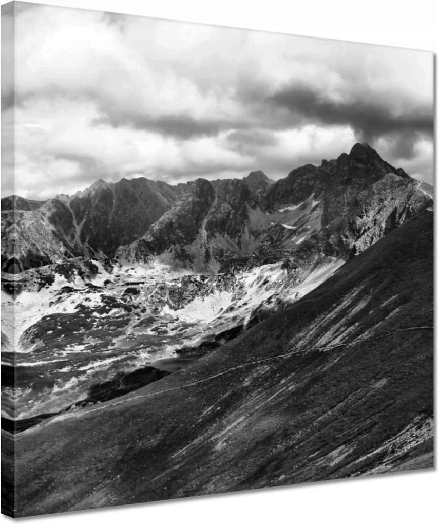 Vászonkép 30x30 Tátra Lengyel hegyek Kilátás