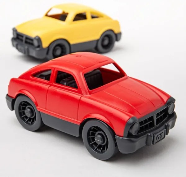 Green Toys - Komp autókkal fehér/kék