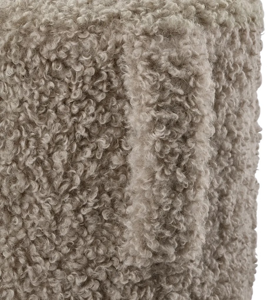 Puff, TEDDY kollekció | Ma 40 cm, Ø 35 cm - Szivacs - Blomus