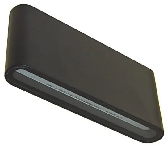 LED Kültéri fali lámpa FLOW LED/6W/230V IP54 4000K antracit