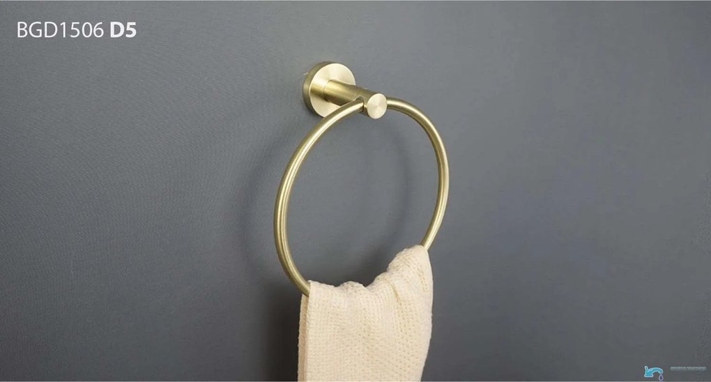 Fürdőszobai kiegészítő EYN BGD1506 többféle színben, például szálcsiszolt arany és fehér kivitelben — D14
