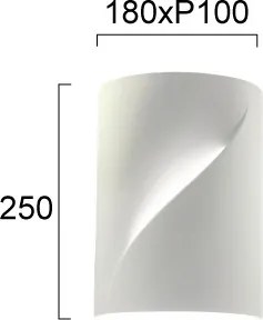 BLANC fali lámpa 2xE14/10W/230V fehér