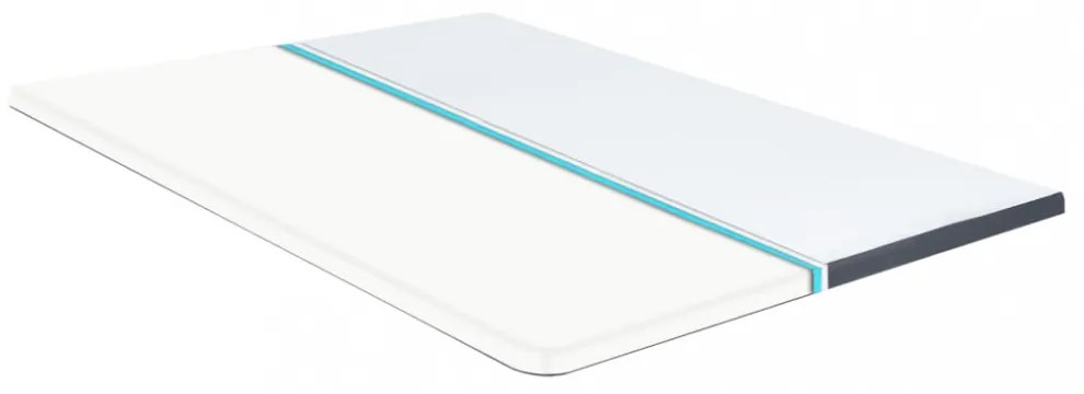 dobozrugós ágymatracfedő 200 x 140 x 5 cm közepesen puha