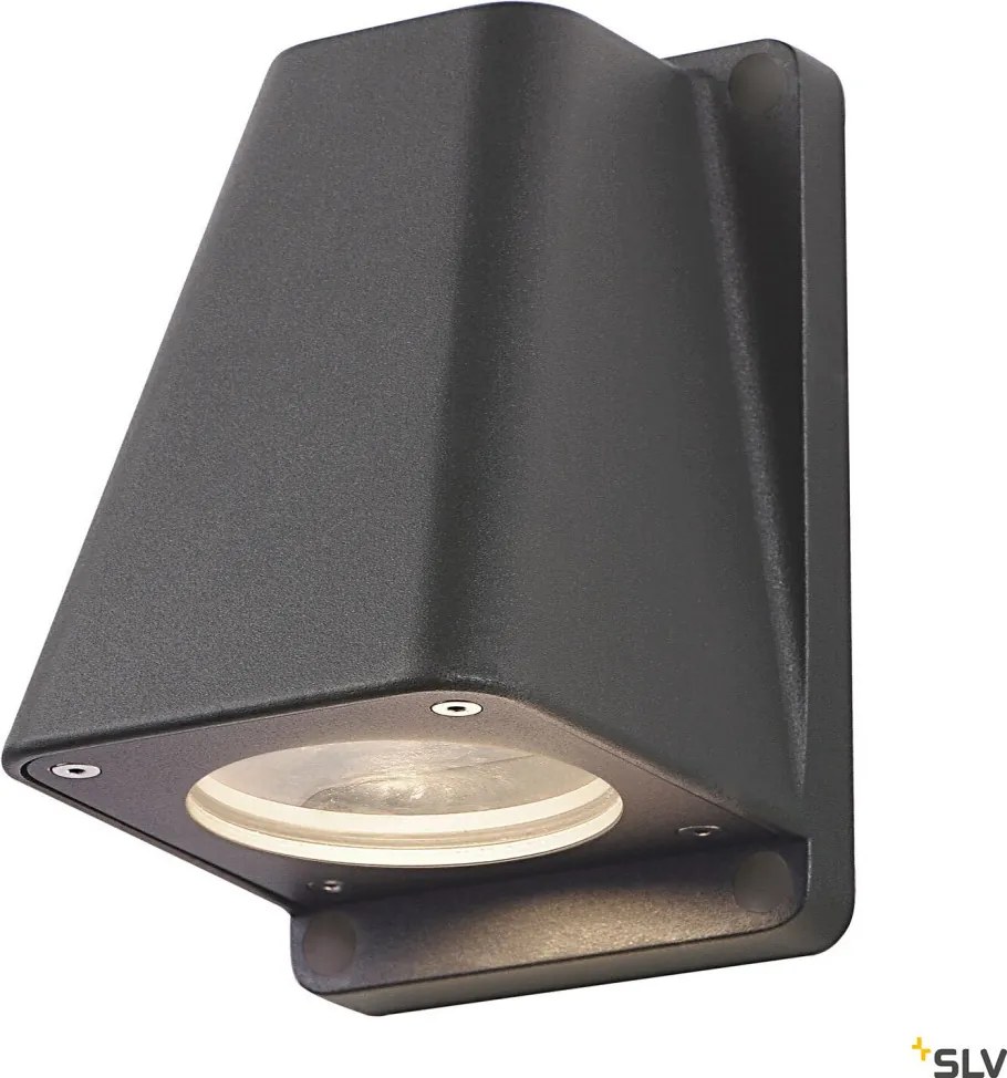 SLV 227195 WALLYX Modern Kültéri Fali Lámpa Antracit GU10 IP44