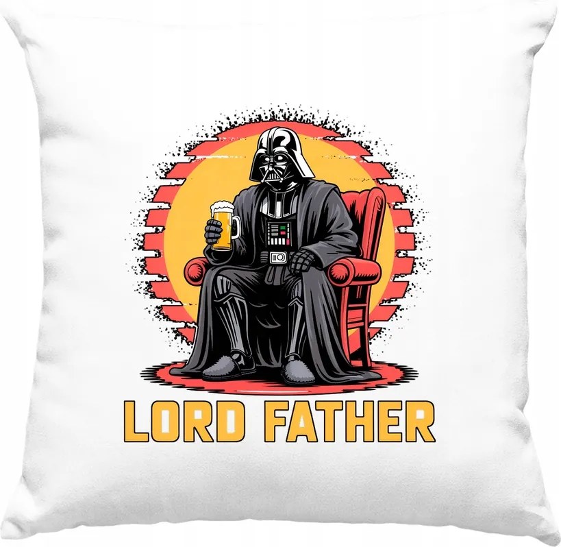Párna lord father star apa 3 fehér