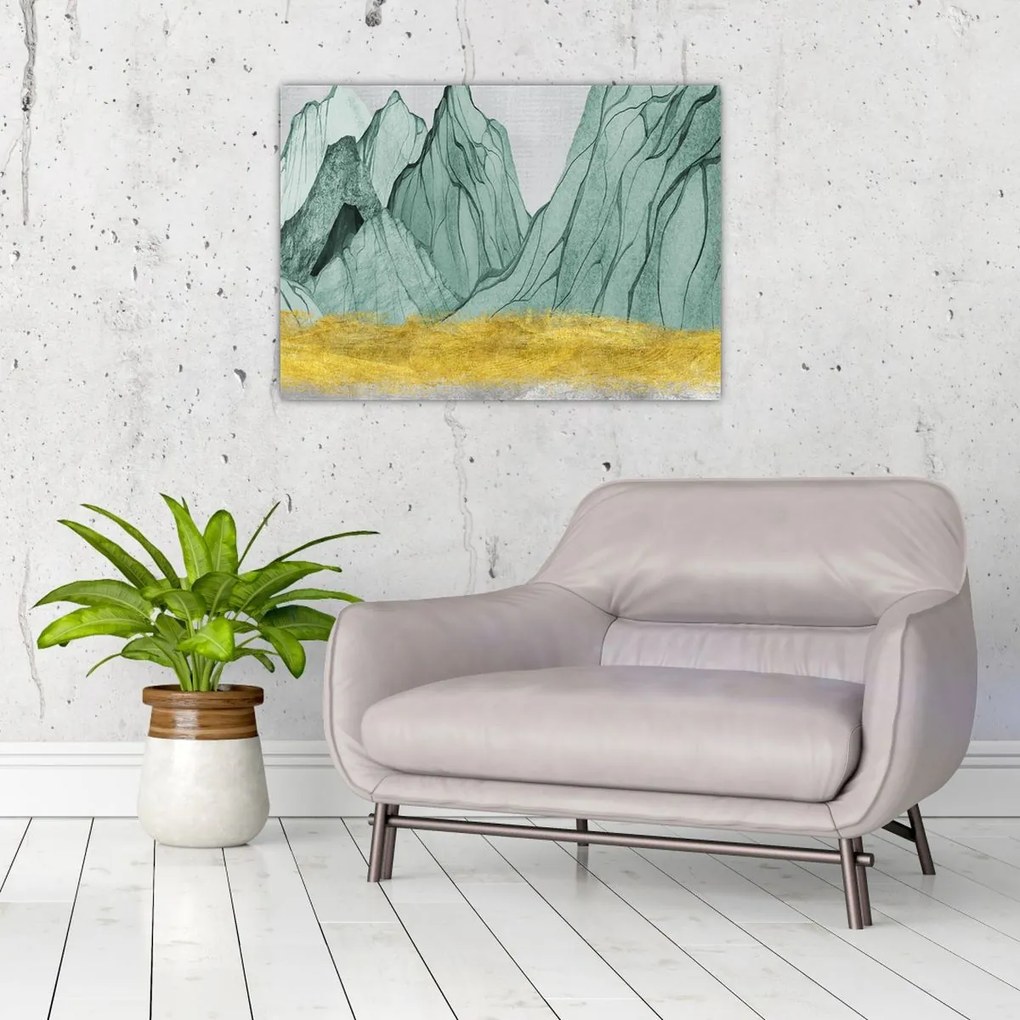 Kép - Smaragdhegység N⁰1 (70x50 cm)