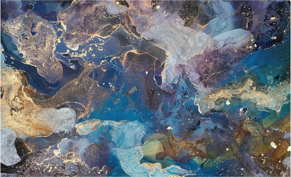 Fotótapéta Flizelin Dekoratív Hálószoba Kozmikus mozaik 416x254