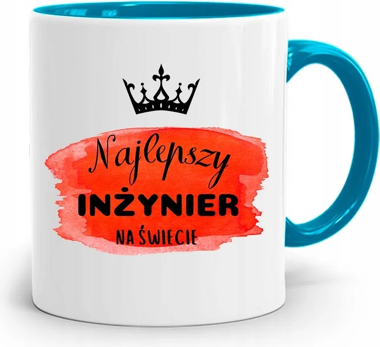 Mérnöknek Kék Ajándék Bögre fényképes nyomtatással