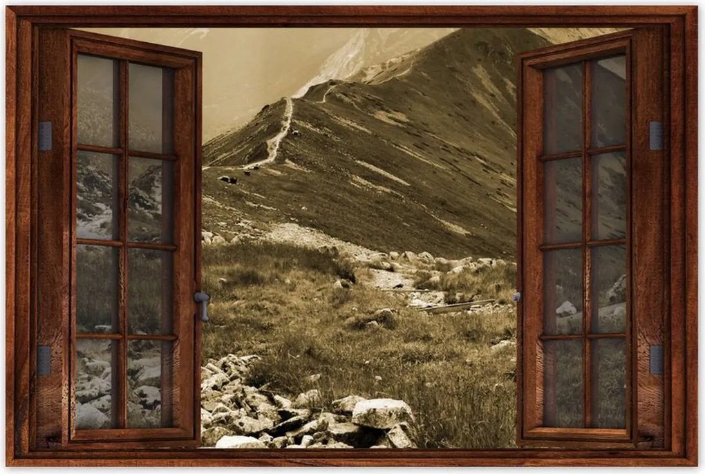 Poszterek 90x60 Tátra Lengyel hegyek Kilátás