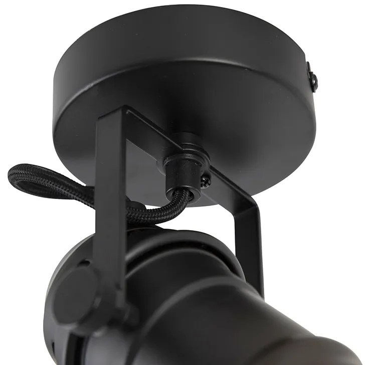 Ipari reflektor fekete forgatható és dönthető árnyékoló nélkül - Movie