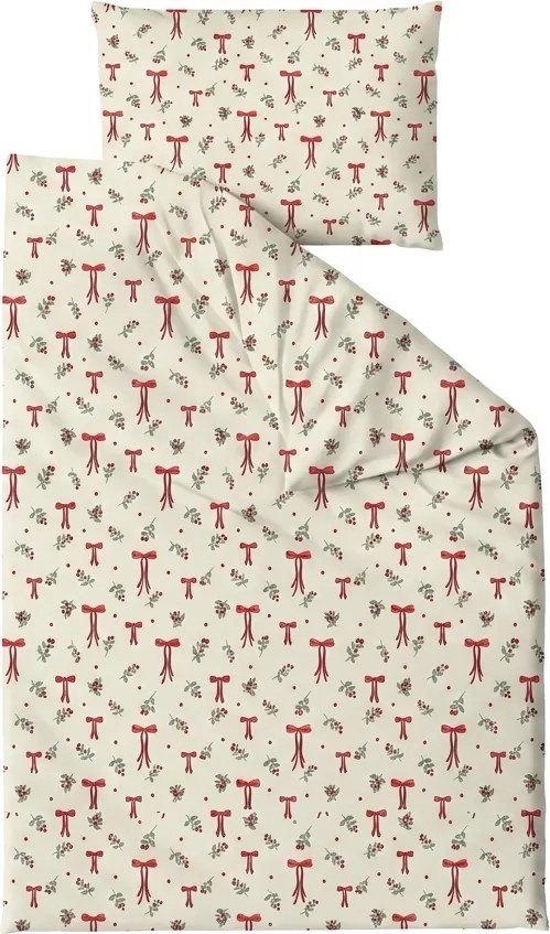 Polipamut ágynemű HOLLY BOWS POLY színes Ágyneműhuzat mérete: 2 db 70 x 90 cm | 200 x 220 cm