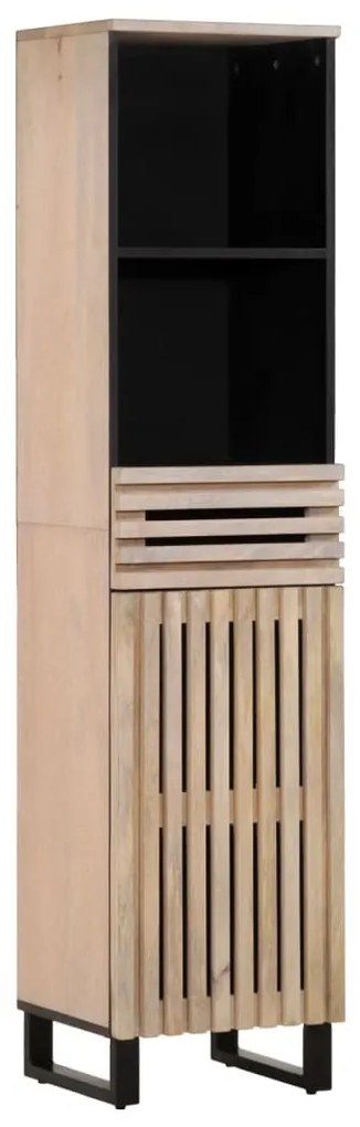 Tömör mangó tálalószekrény 38 x 34 x 160 cm