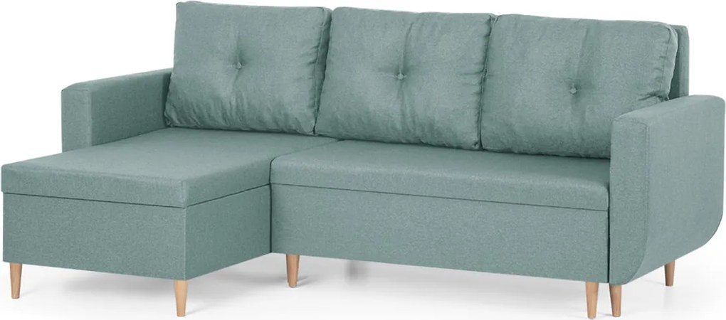 DORIS Kinyitható sarokkanapé Menta
