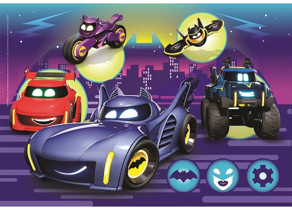 Batman Batwheels 2x20 db-os puzzle Clementoni