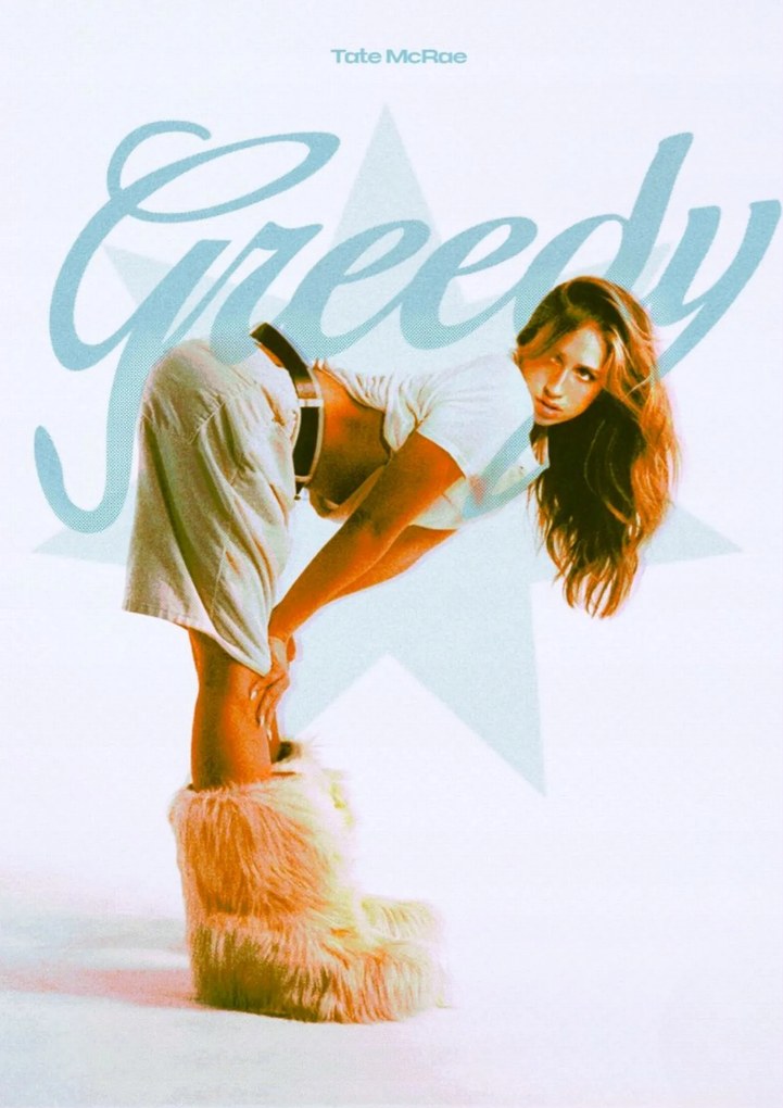 Poszter Tate Mcrae 50x70 cm