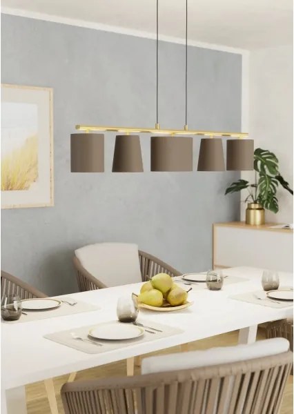 Eglo 99487 - LED csillár kábelen ALMEIDA 5xE14/40W/230V