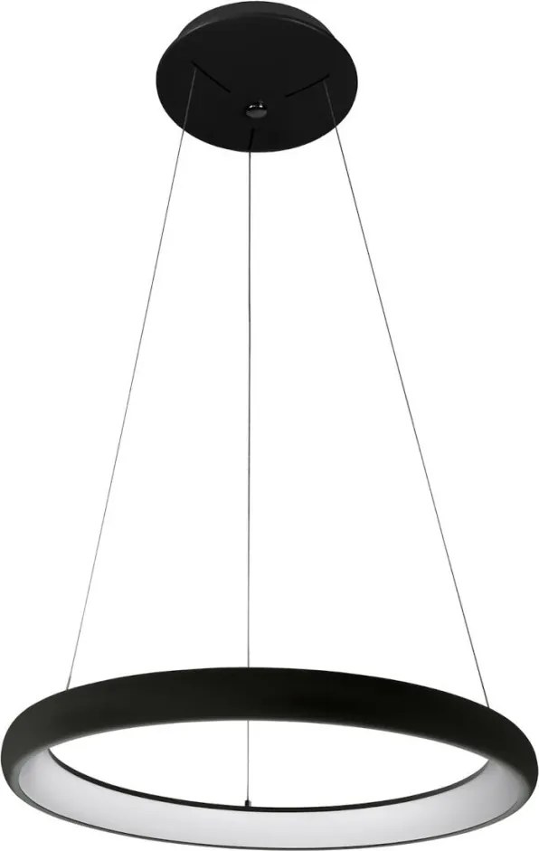 ITALUX 5280-840RP-BK-4 ALESSIA Modern Led Függesztett Lámpa Fehér, Fekete LED IP20
