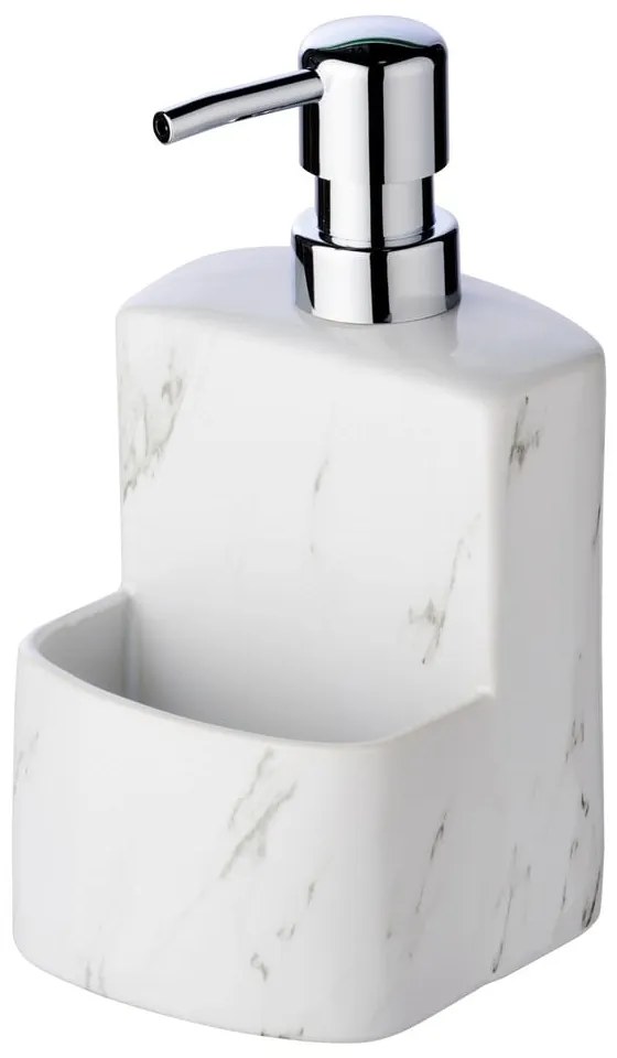 Festival Marble fehér kerámia szappanadagoló, 380 ml - Wenko