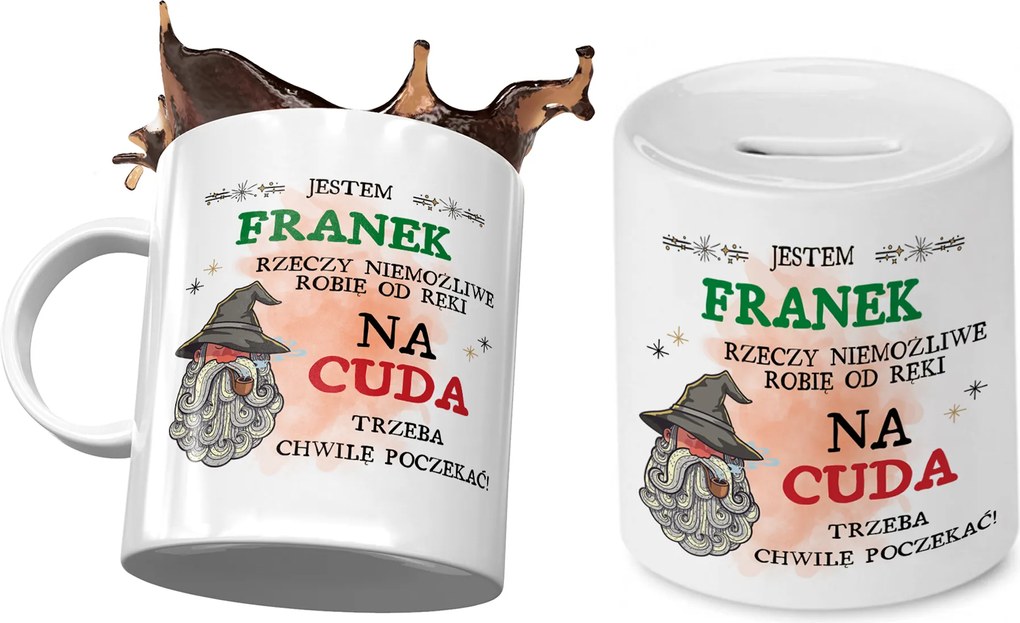 Frank Bögre Ajándék persely szett fényképes nyomtatással